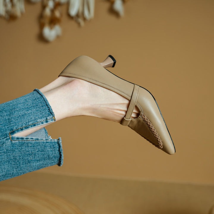 Virex Genuine Leather Heels