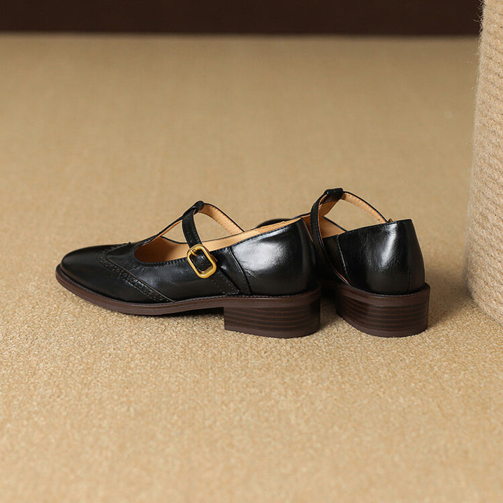 Caspi Genuine Leather Shoes