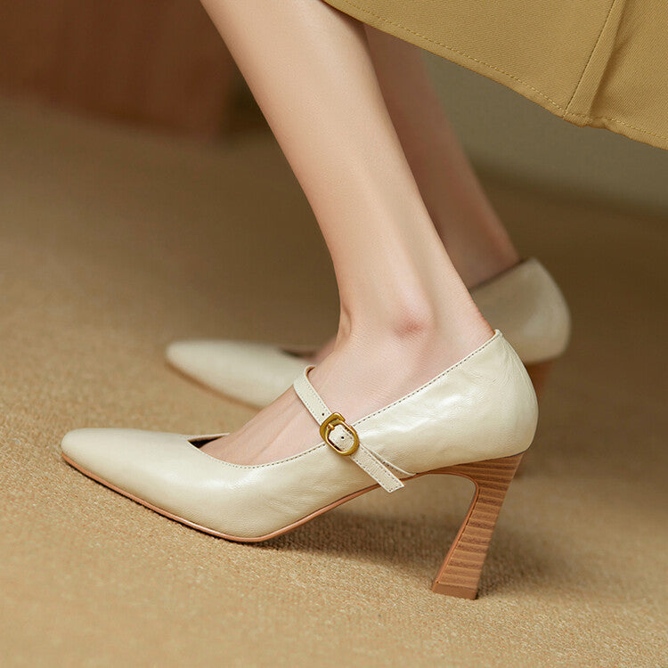 Lorel Genuine Leather Heels
