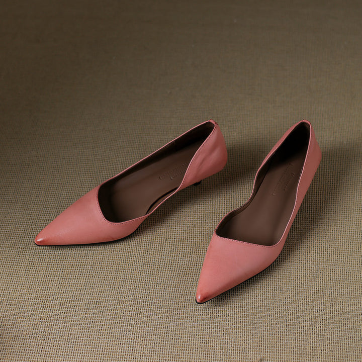 Bianka Genuine Leather Heels