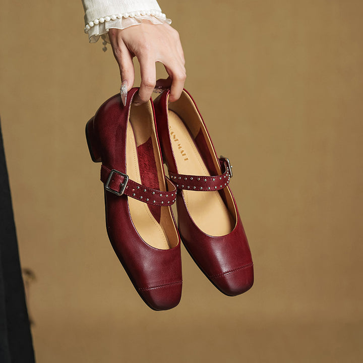 Hyli Genuine Leather Shoes