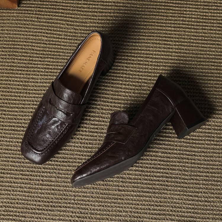 Kelly Genuine Leather Heels