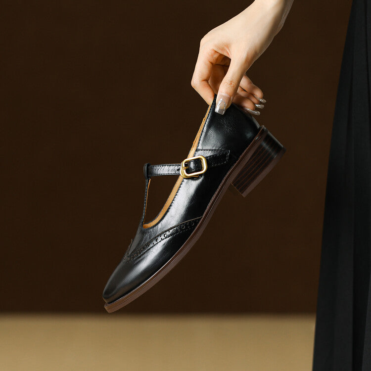 Caspi Genuine Leather Shoes