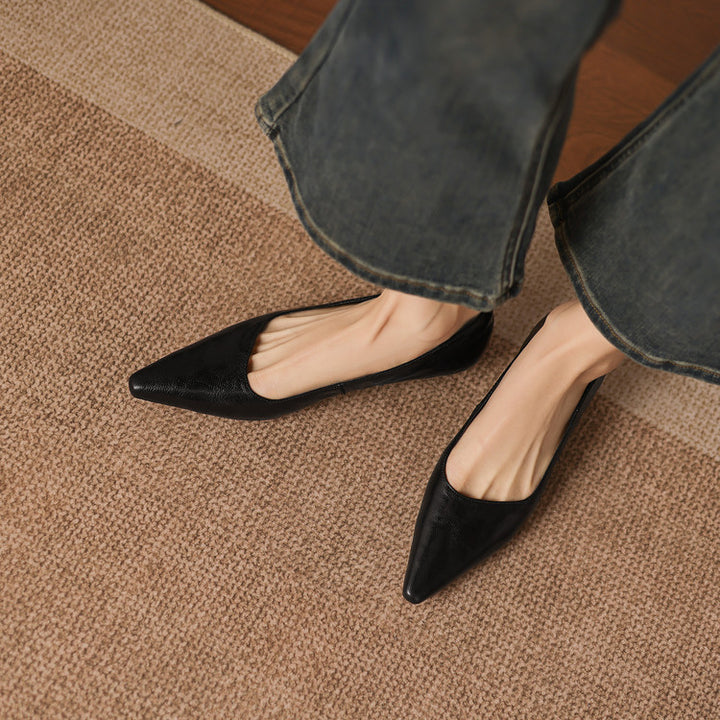 Kaela Genuine Leather Pumps