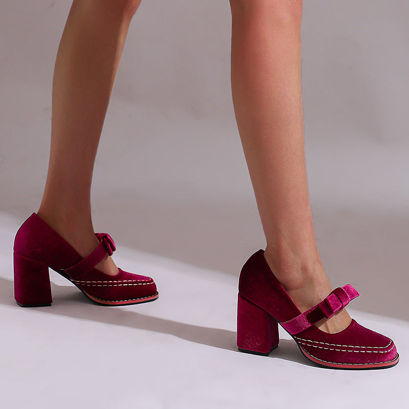 Elyth Velvet Loafers