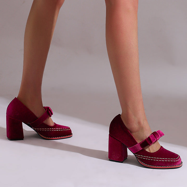 Elyth Velvet Loafers