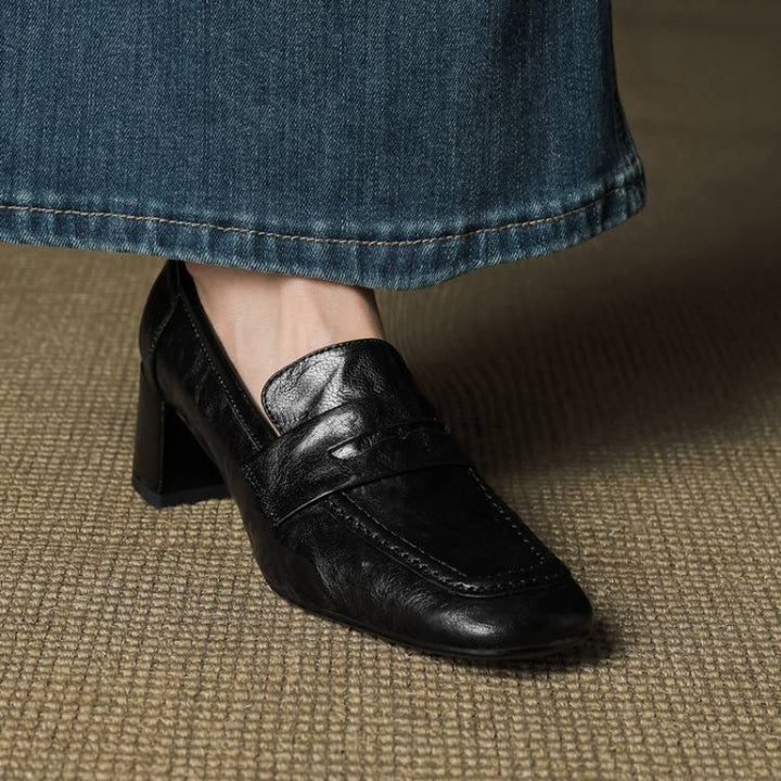 Kelly Genuine Leather Heels