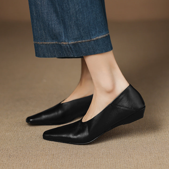Demir Genuine Leather Flats