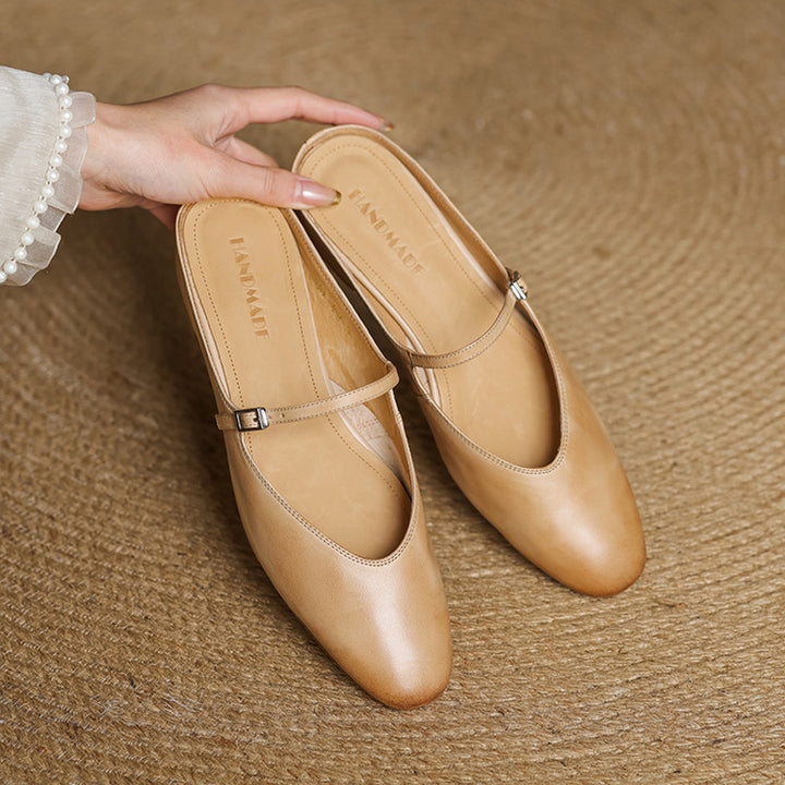 Monro Genuine Leather Mule