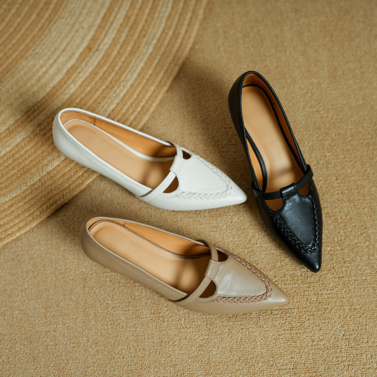 Virex Genuine Leather Heels