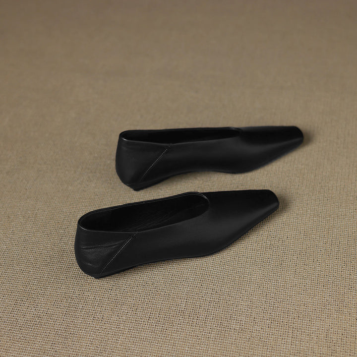 Demir Genuine Leather Flats