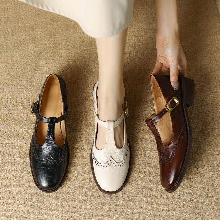 Caspi Genuine Leather Shoes