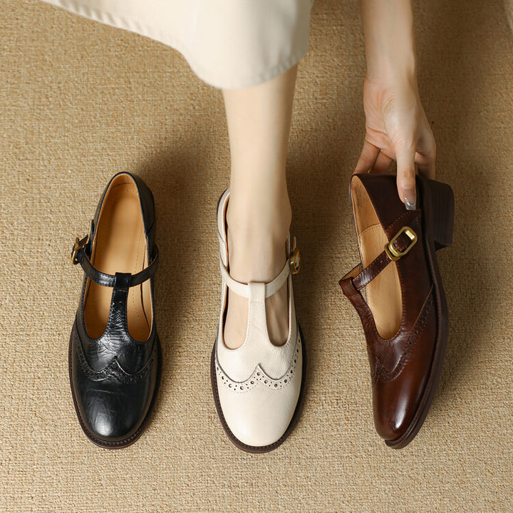 Caspi Genuine Leather Shoes