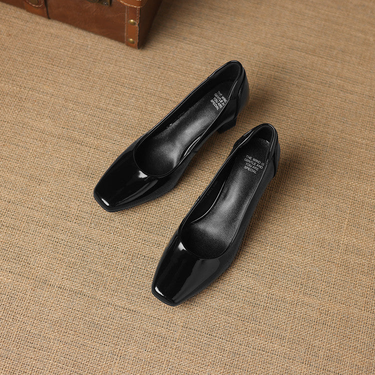 Elira Genuine Leather Heels