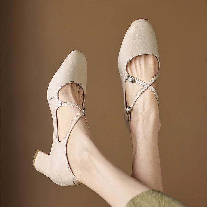 Faria Genuine Leather Heels