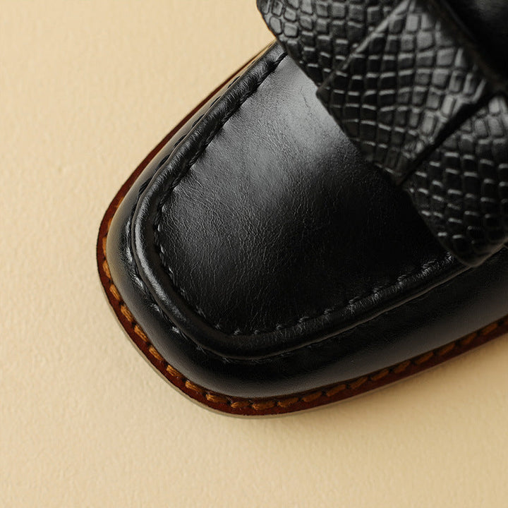 Pavla Genuine Leather Heels