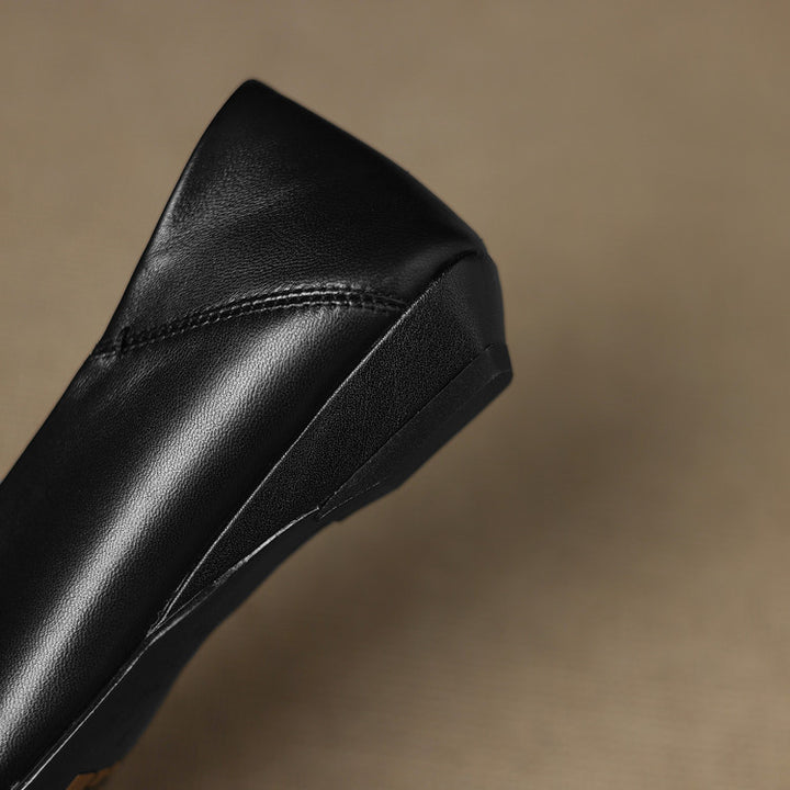 Demir Genuine Leather Flats