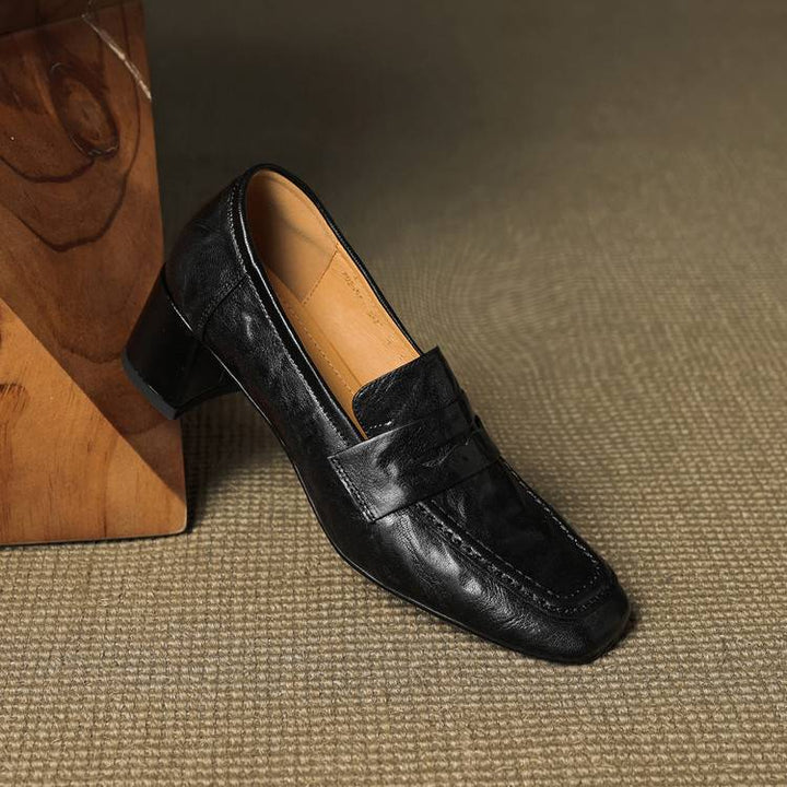 Kelly Genuine Leather Heels