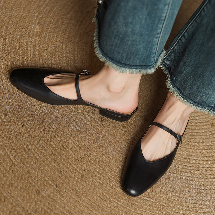 Monro Genuine Leather Mule
