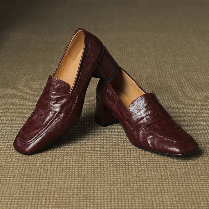 Kelly Genuine Leather Heels