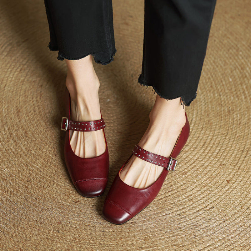 Hyli Genuine Leather Shoes