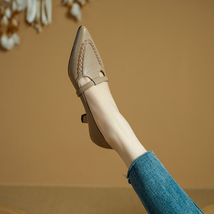 Virex Genuine Leather Heels
