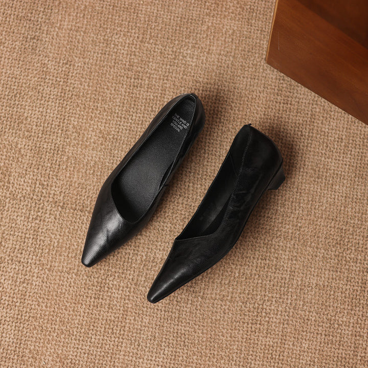 Kaela Genuine Leather Pumps