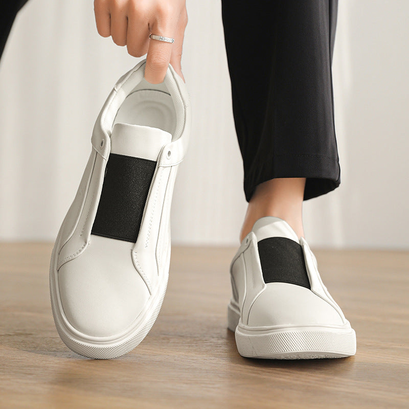 Corix Laceless Leather Sneakers