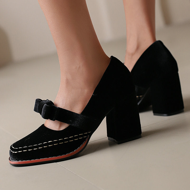 Elyth Velvet Loafers