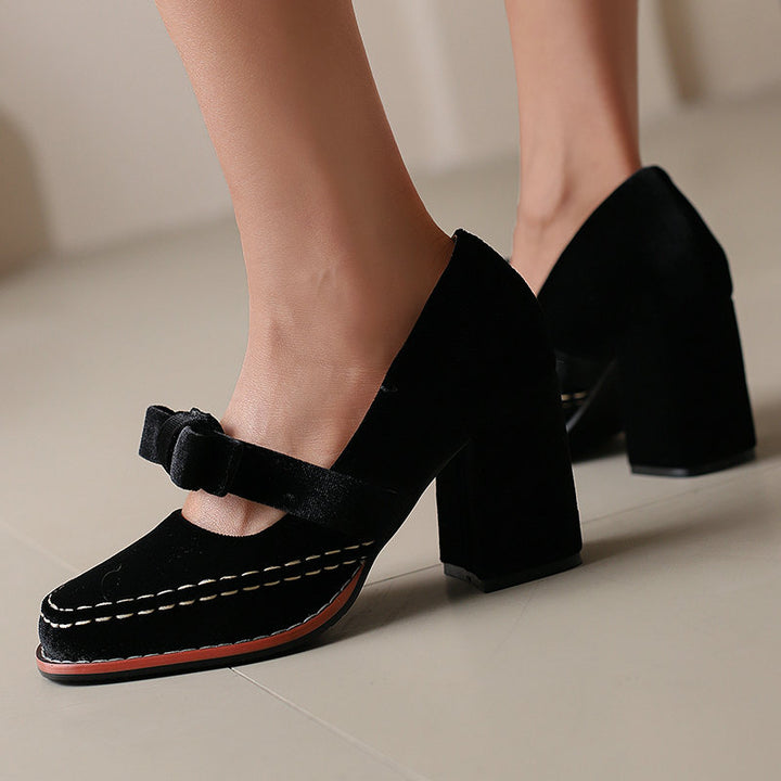 Elyth Velvet Loafers