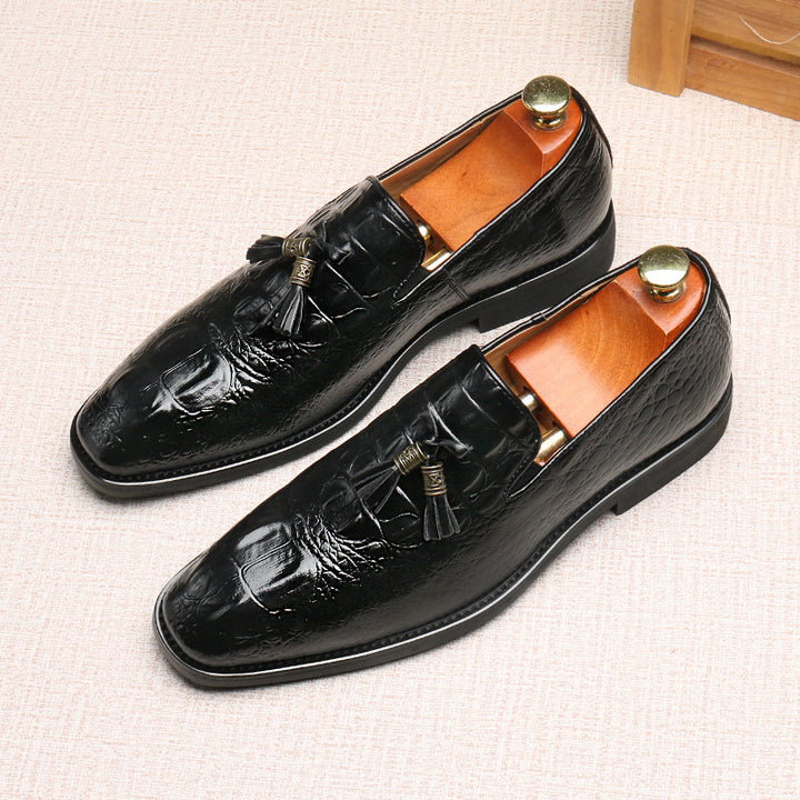 Sander Leather Loafers