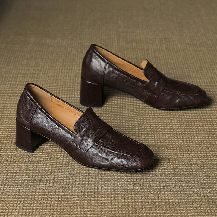 Kelly Genuine Leather Heels