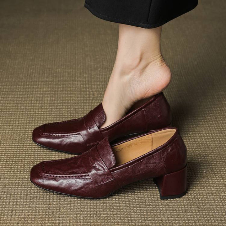 Kelly Genuine Leather Heels