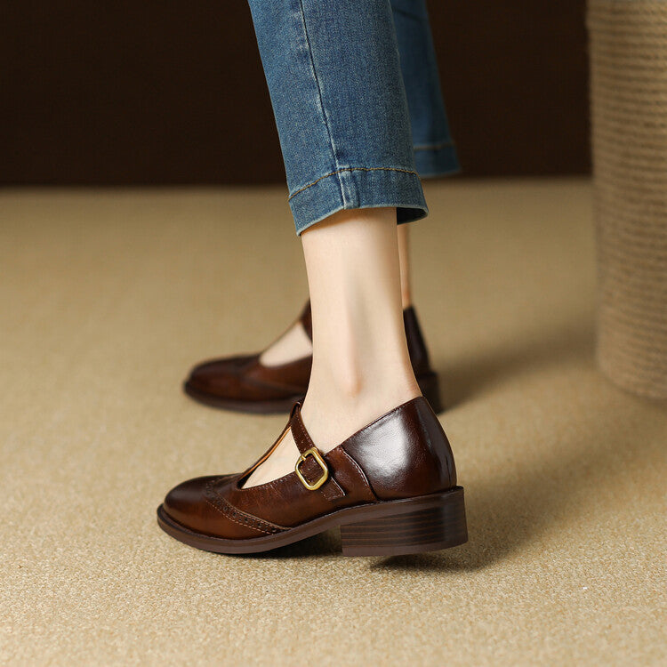 Caspi Genuine Leather Shoes