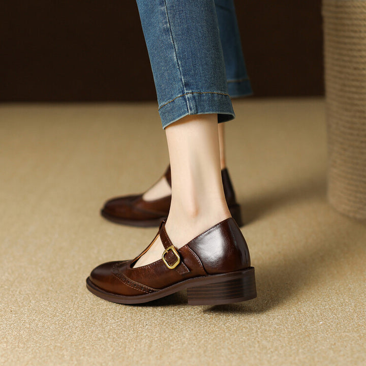 Caspi Genuine Leather Shoes