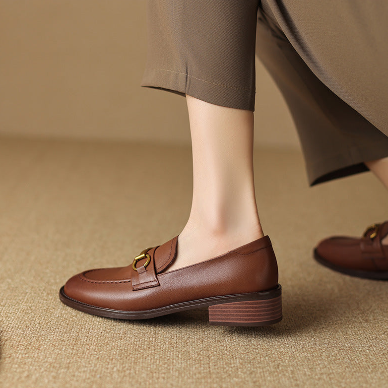 Helia Genuine Leather Shoes