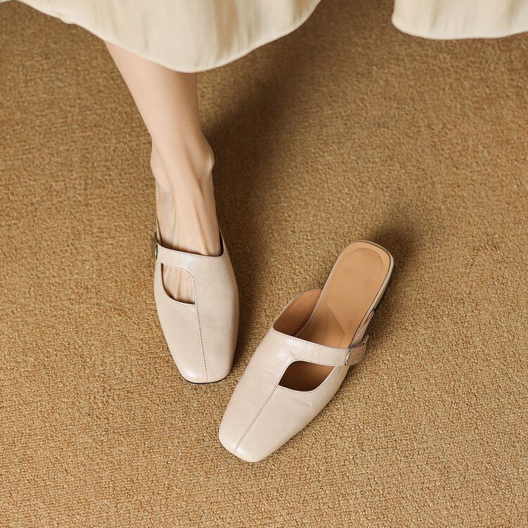 Anera Leather Mules