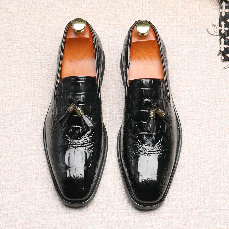 Sander Leather Loafers