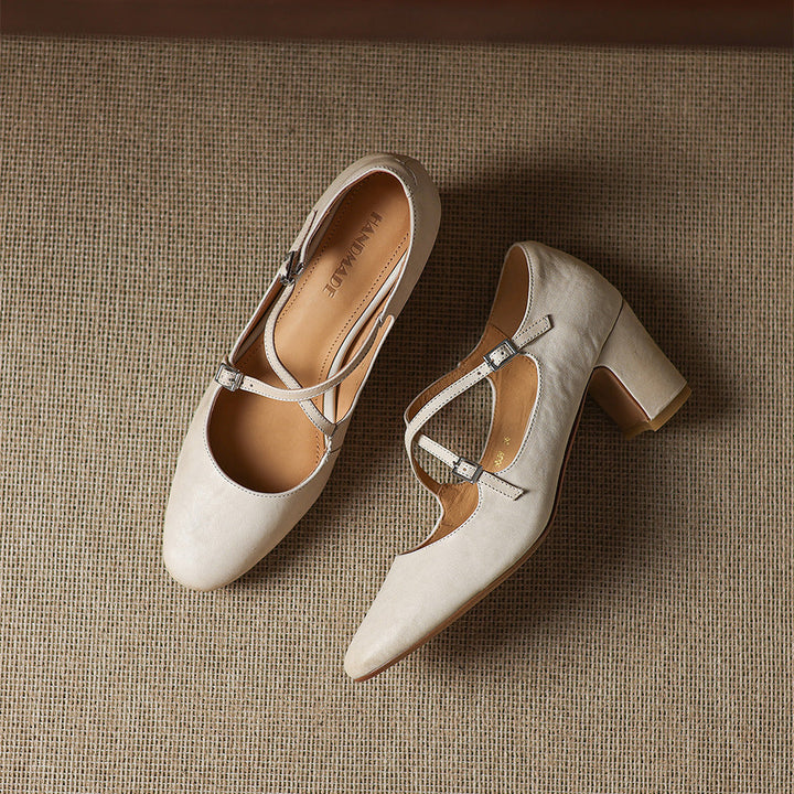 Faria Genuine Leather Heels