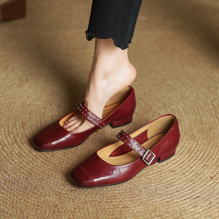 Hyli Genuine Leather Shoes