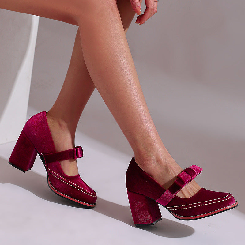 Elyth Velvet Loafers