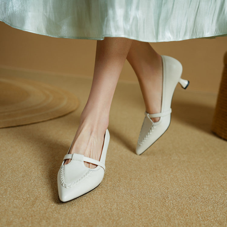 Virex Genuine Leather Heels