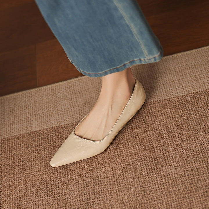Kaela Genuine Leather Pumps