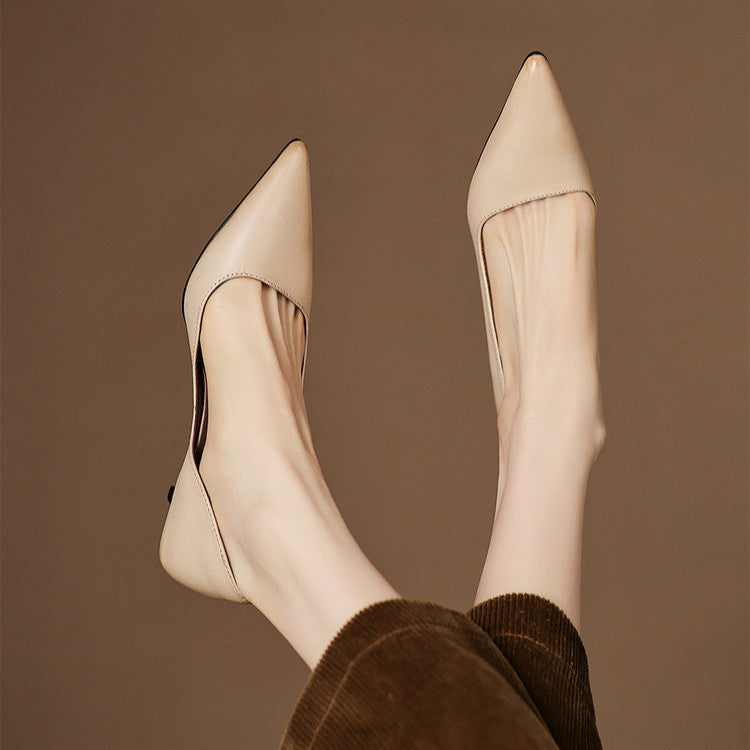 Bianka Genuine Leather Heels