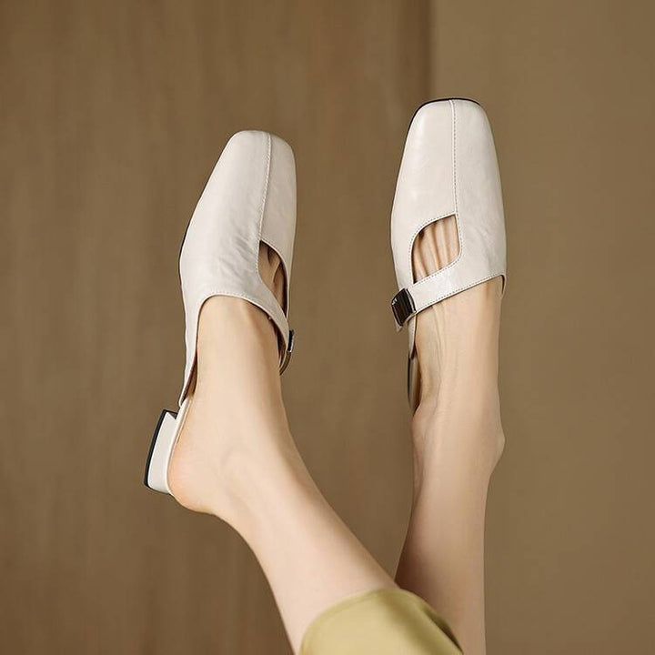 Anera Leather Mules
