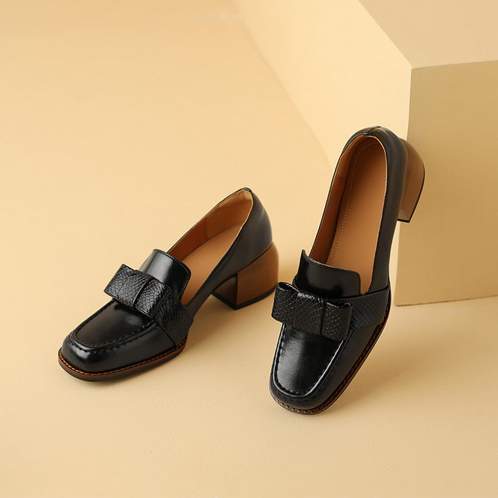 Pavla Genuine Leather Heels