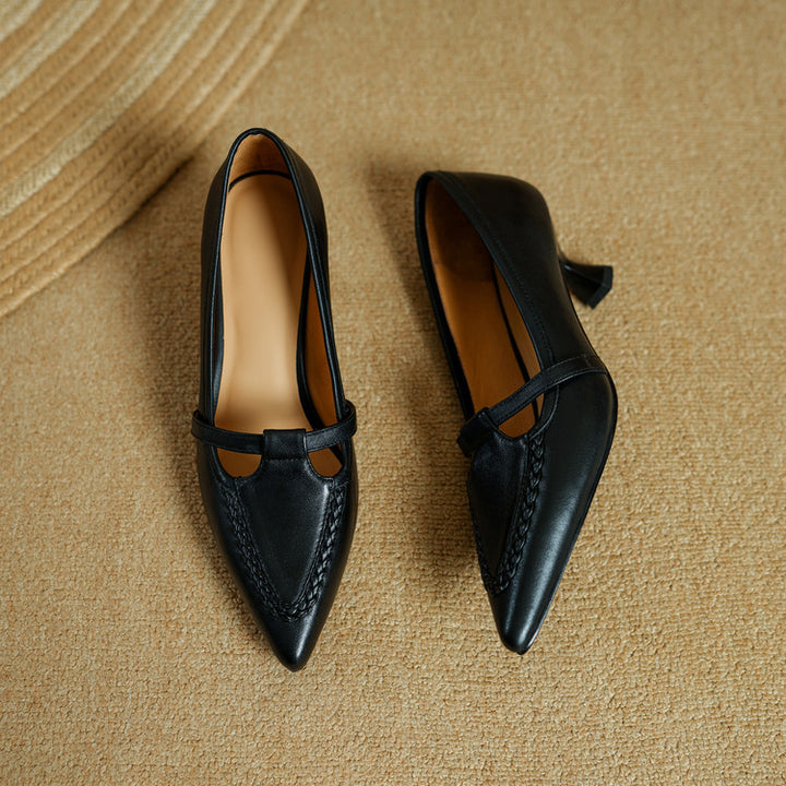 Virex Genuine Leather Heels