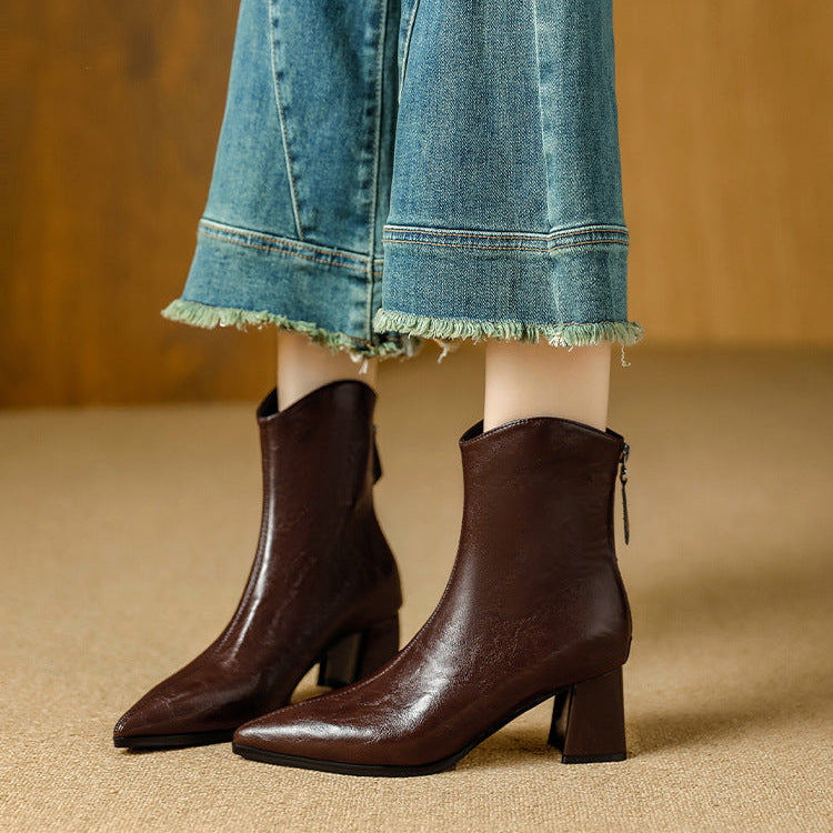 Yulia Leather Boots