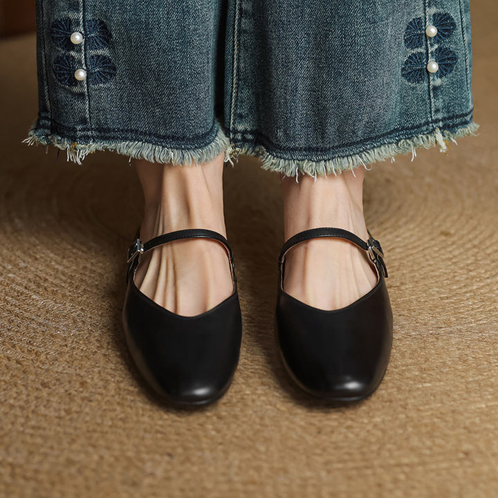 Monro Genuine Leather Mule