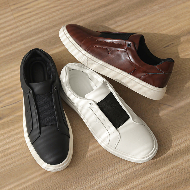 Corix Laceless Leather Sneakers